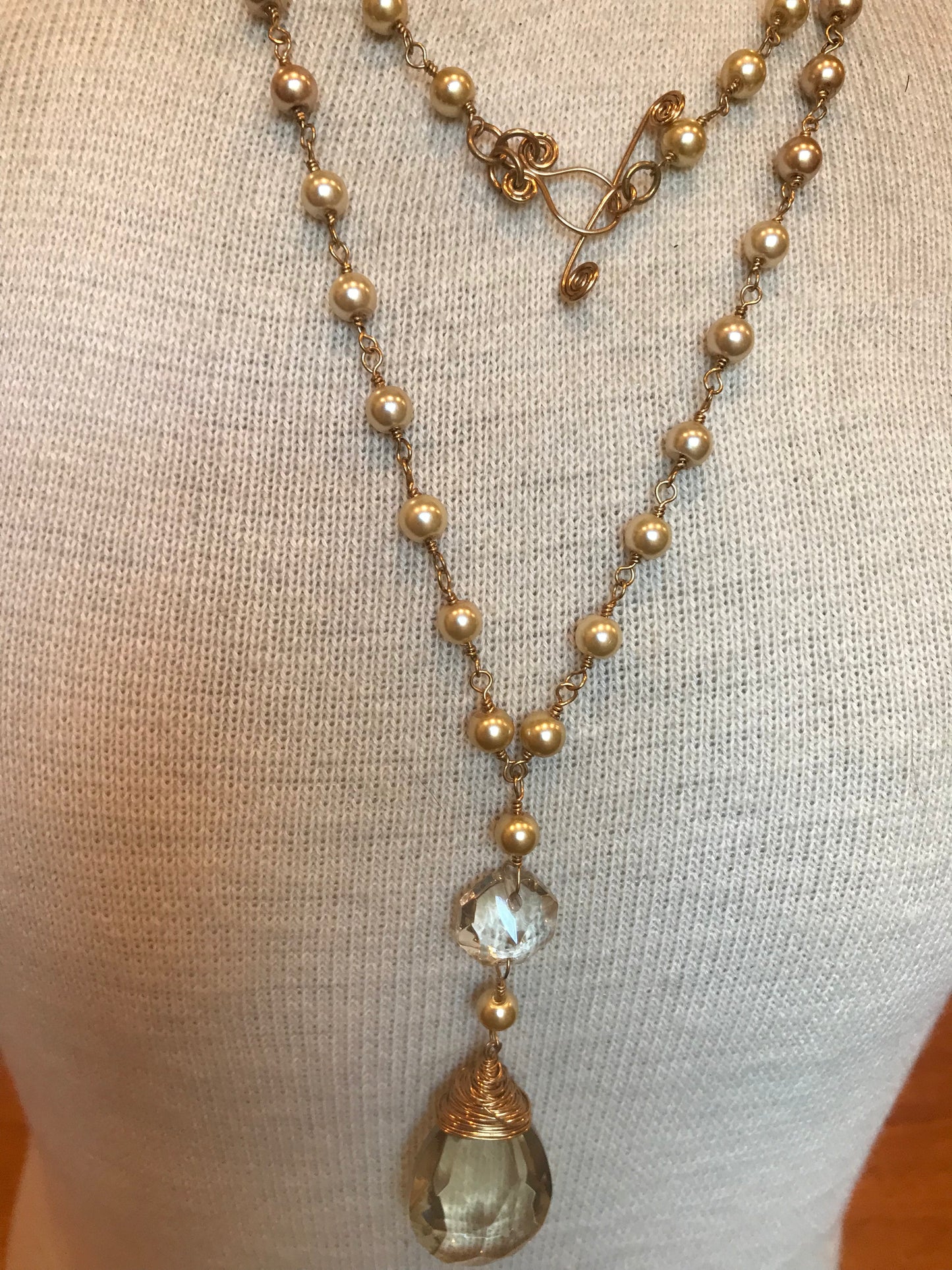 Crystal Pendant Necklace