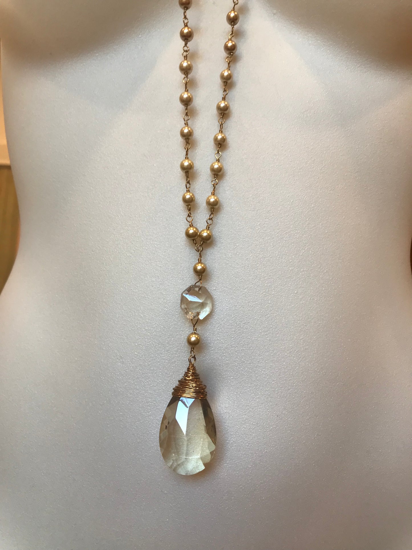 Crystal Pendant Necklace