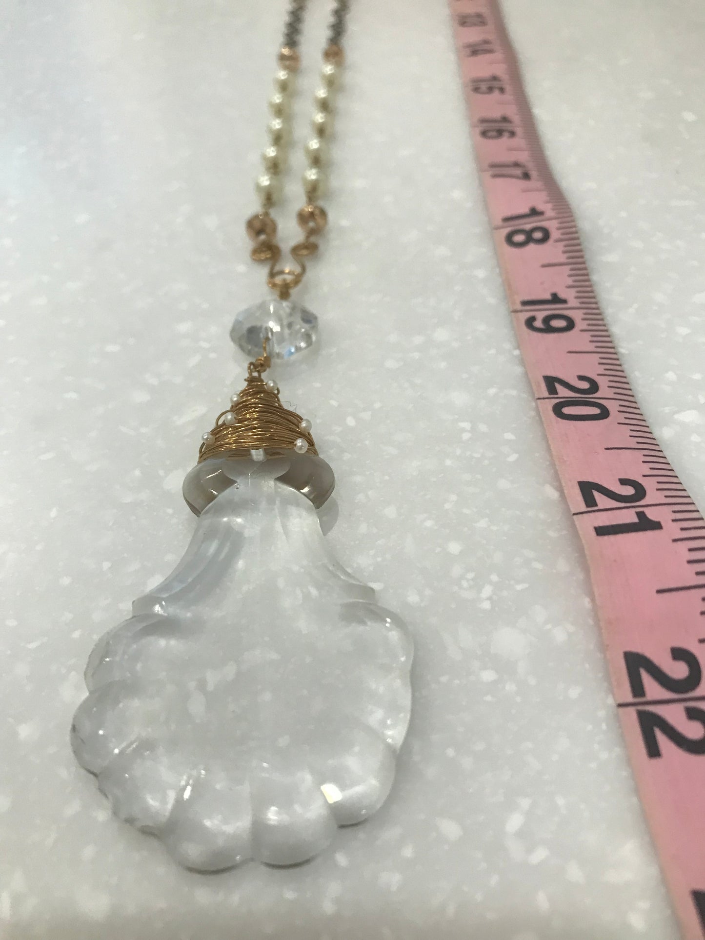 Crystal Pendant Necklace