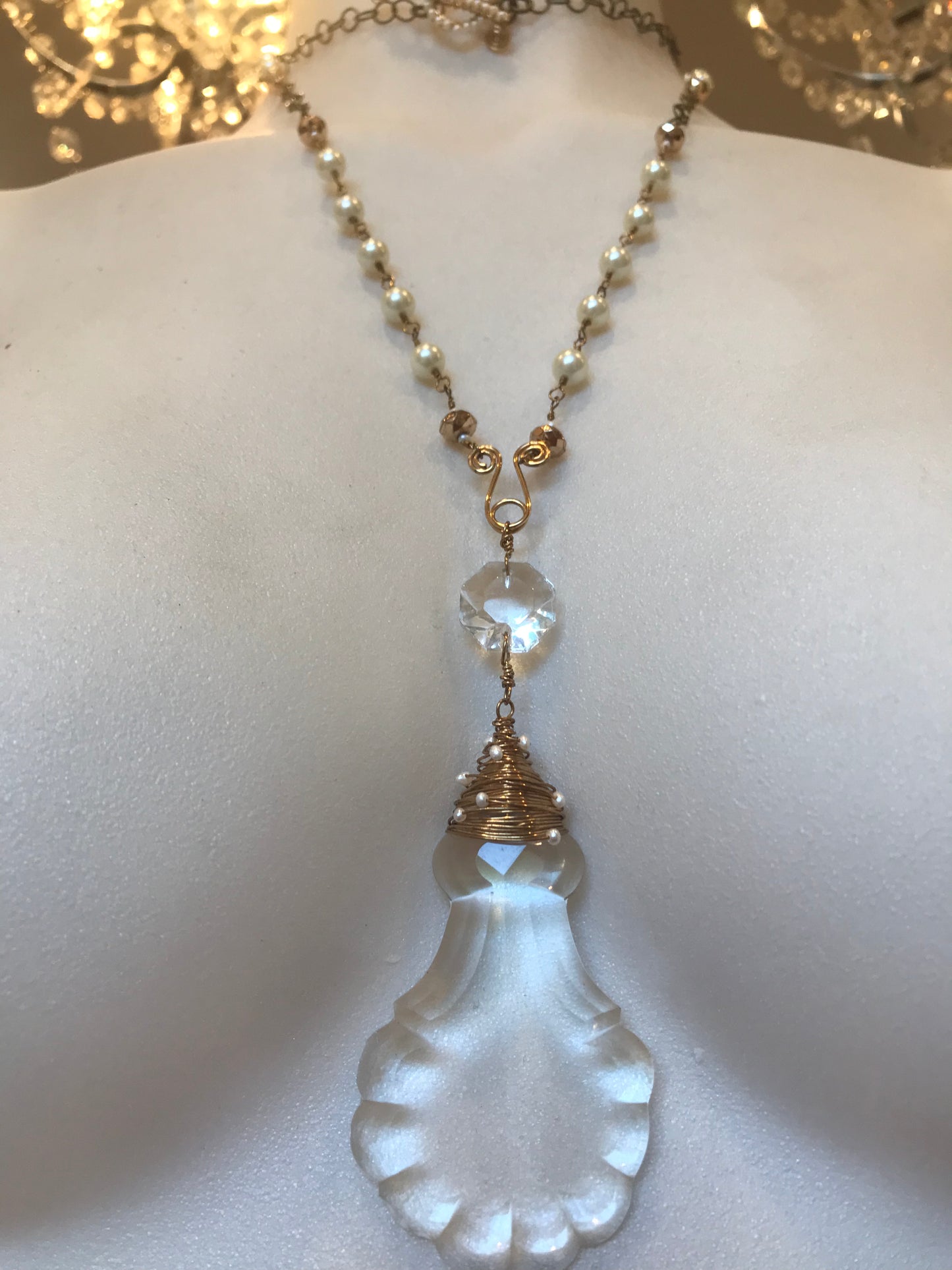 Crystal Pendant Necklace