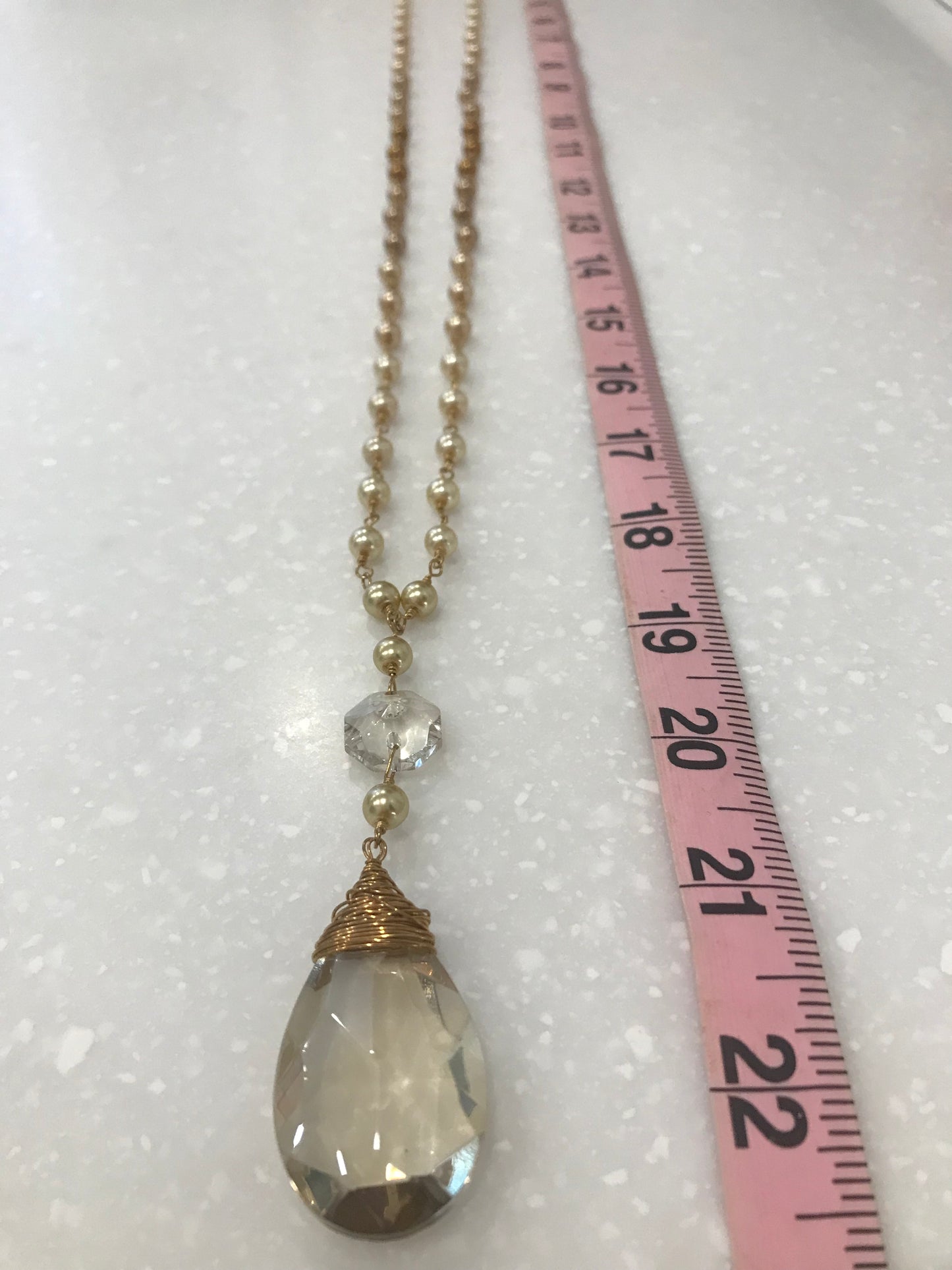 Crystal Pendant Necklace