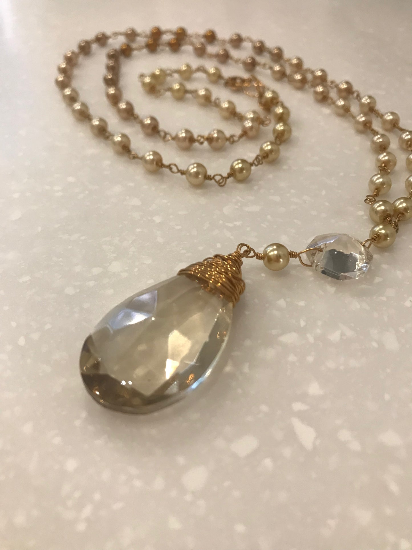 Crystal Pendant Necklace